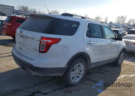 2013 Ford Explorer Xlt z USA, uszkodzony, nr VIN 1FM5K8D87DGB15671